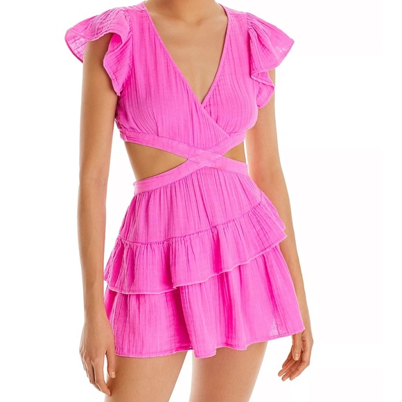LoveShackFancy Dresses & Skirts - Loveshackfancy NWT Audrina dress in hot pink flirty Fuscia